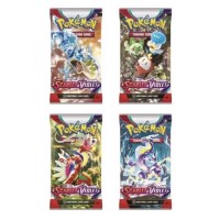 Scarlet & Violet Base Set - Complete Art Set (4 Packs)