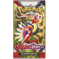 Scarlet & Violet Base Set Booster Pack (10 Cards) - Random Art
